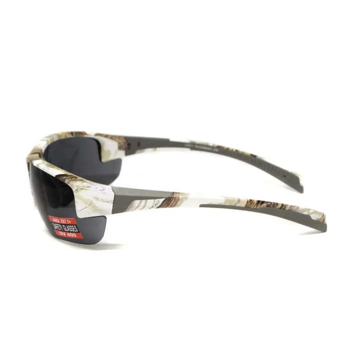 Очки защитные Global Vision Hercules-7 White Camo, серые