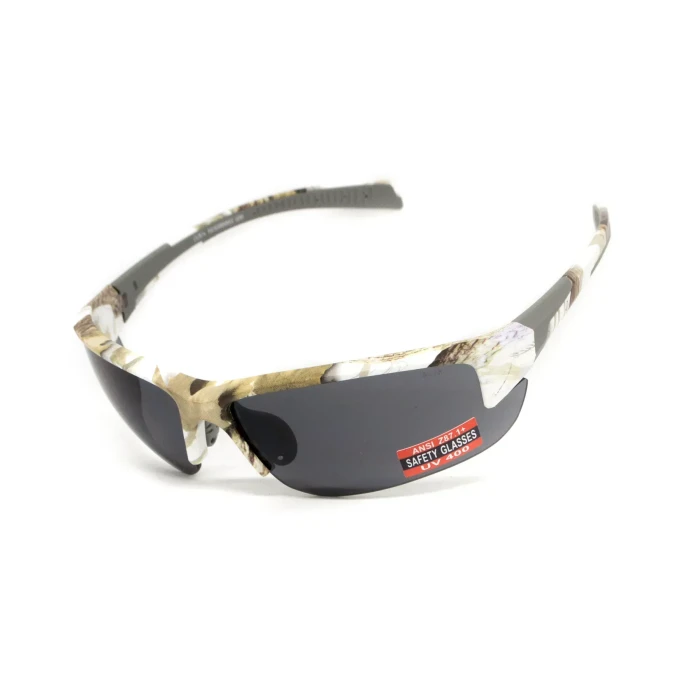 Очки защитные Global Vision Hercules-7 White Camo, серые