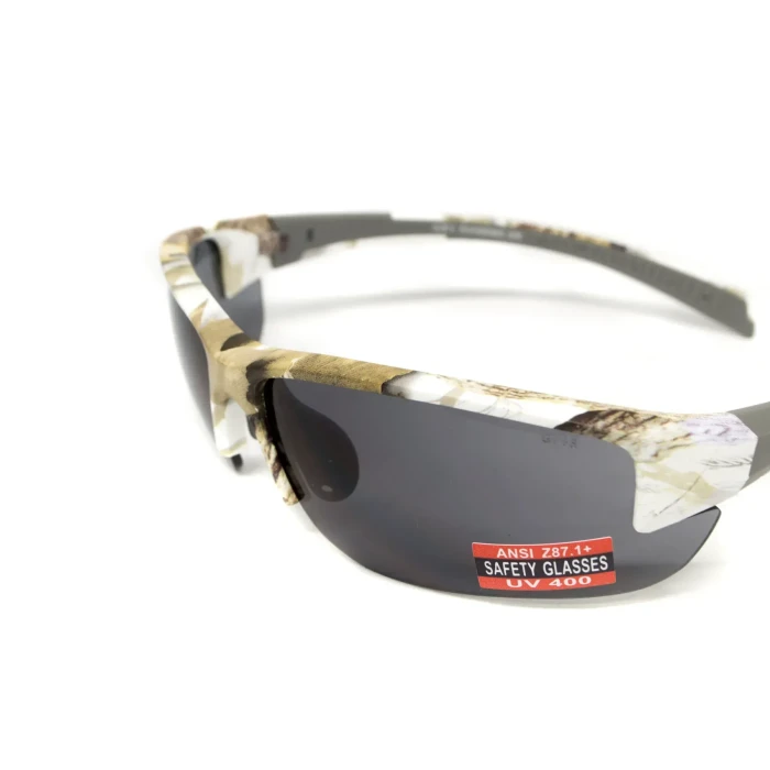 Очки защитные Global Vision Hercules-7 White Camo, серые