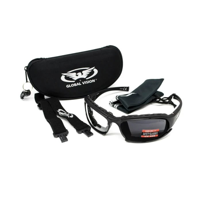 Очки защитные фотохромные Global Vision Assault Photochromic Anti-Fog, прозрачные
