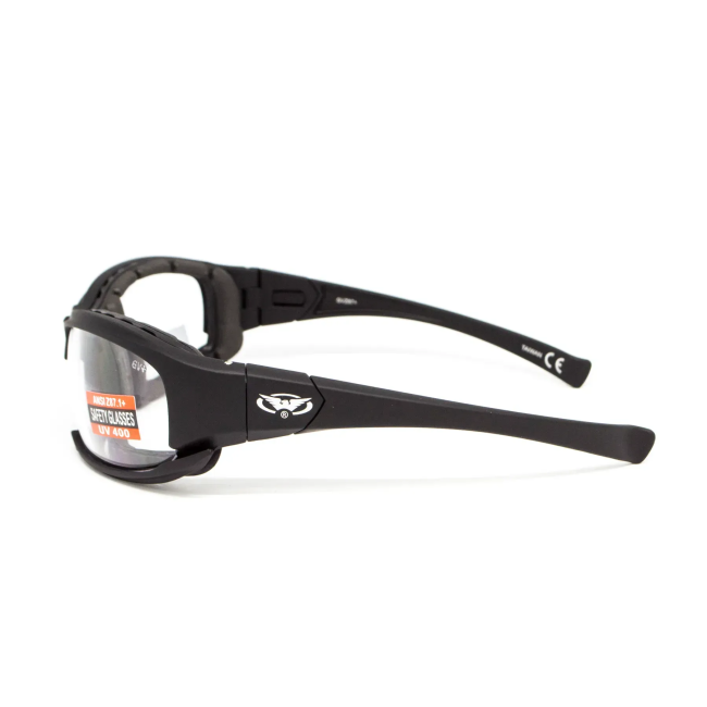 Очки защитные фотохромные Global Vision Assault Photochromic Anti-Fog, прозрачные