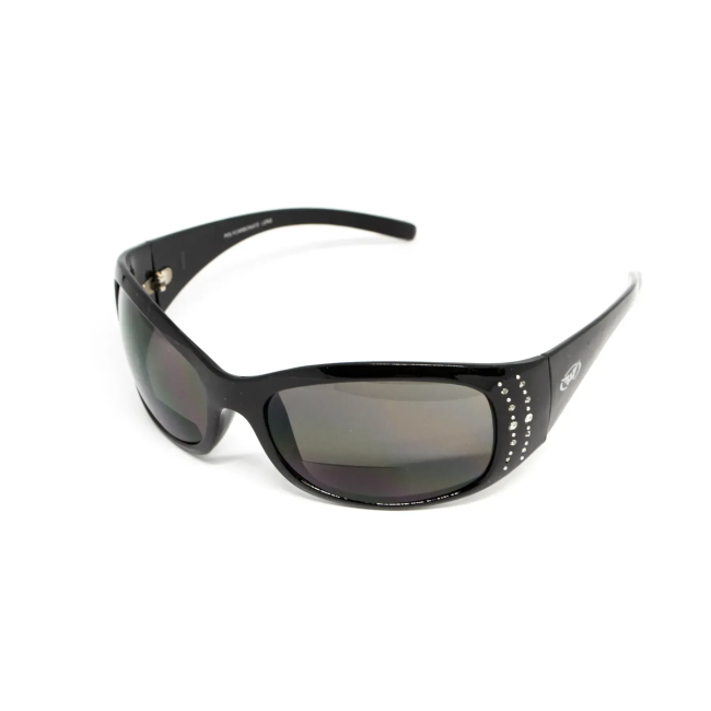 Окуляри захисні біфокальні Global Vision Marilyn-2 Bifocal (+2.5), чорні