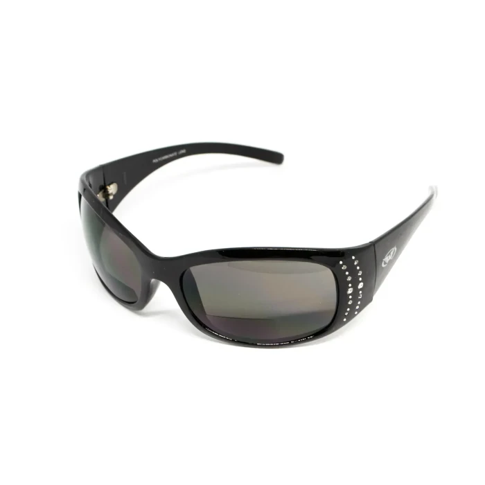 Окуляри захисні біфокальні Global Vision Marilyn-2 Bifocal (+2.5), чорні