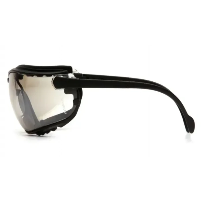 Окуляри захисні з ущільнювачем Pyramex V2G+RX Anti-Fog, світло-коричневі з діоптрійною вставкою