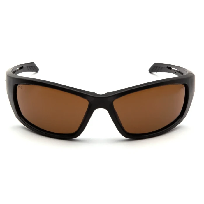 Окуляри захисні Venture Gear Tactical Howitzer Black Anti-Fog, коричневі