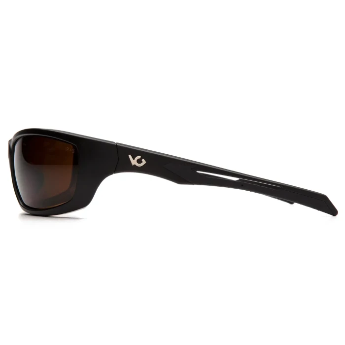 Окуляри захисні Venture Gear Tactical Howitzer Black Anti-Fog, коричневі