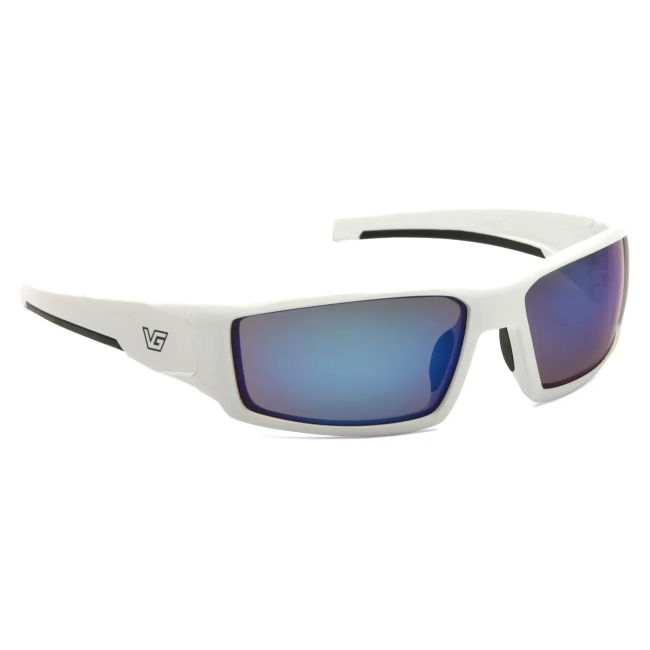 Окуляри захисні Venture Gear Pagosa White Anti-Fog, сині