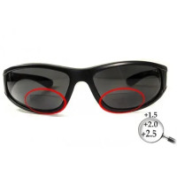 Очки защитные бифокальные поляризационные BluWater Winkelman-2 (+2.5), черные