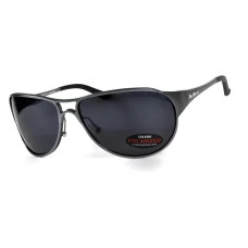 Окуляри поляризаційні BluWater Alumination-3 Gun Metal Polarized, сірі