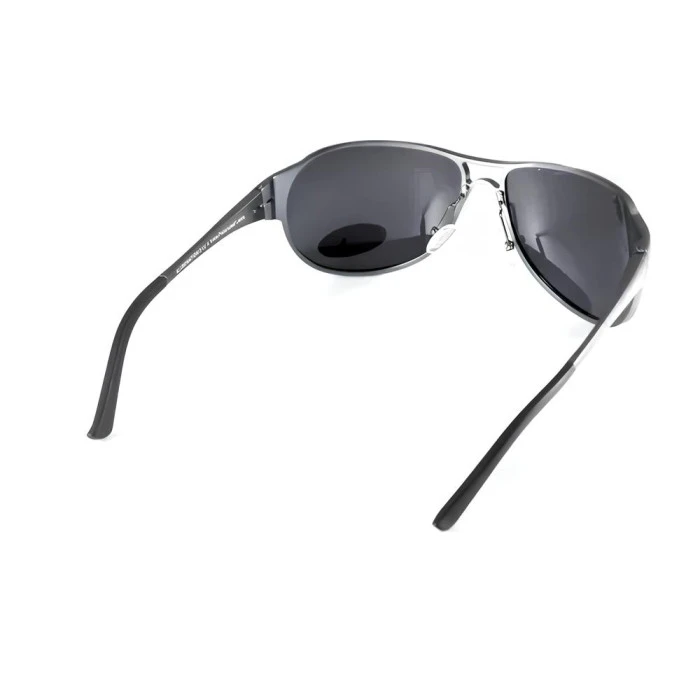 Очки поляризационные BluWater Alumination-3 Gun Metal Polarized, серые