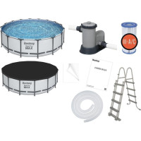 Бассейн каркасный 10в1 Bestway 5612Z, 488 x 122 см