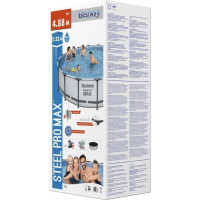 Бассейн каркасный 10в1 Bestway 5612Z, 488 x 122 см