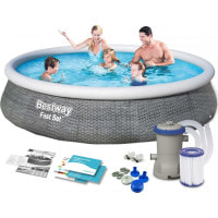 Басейн надувний 9в1 Bestway 396 x 84 см