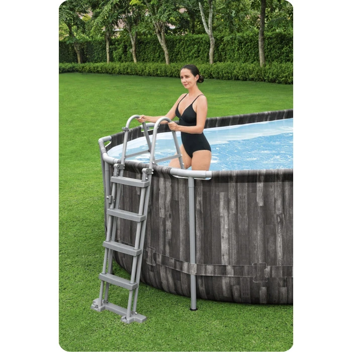 Басейн каркасний 18в1 Bestway 5611R 610 х 366 х 122 см