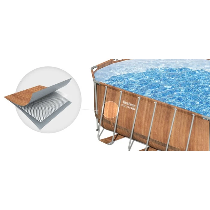 Бассейн каркасный 13в1 Bestway 56719N 610 х 366 х 122 см