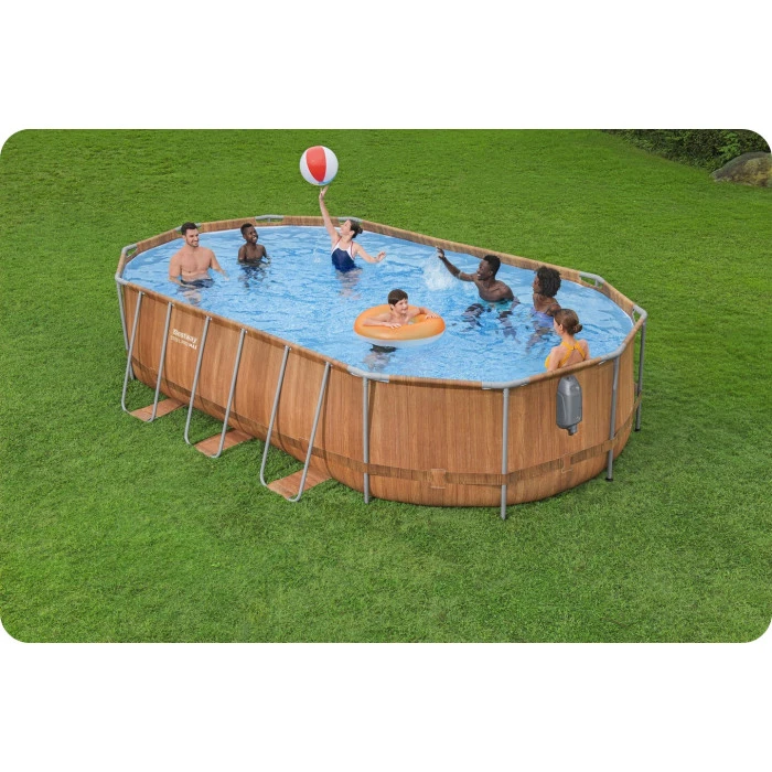 Бассейн каркасный 13в1 Bestway 56719N 610 х 366 х 122 см