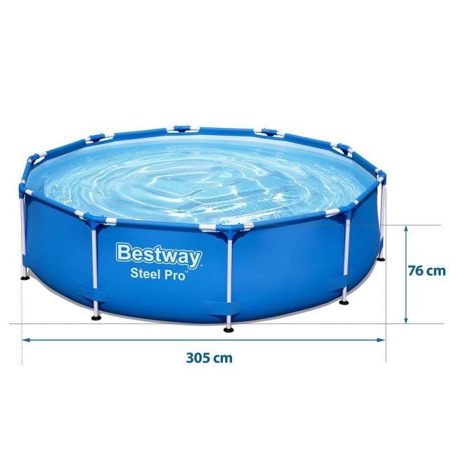 Каркасный бассейн 16в1 Bestway 56679, 305 x 76 см