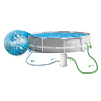 Бассейн каркасный 3в1 INTEX 26702, 305 x 76 см