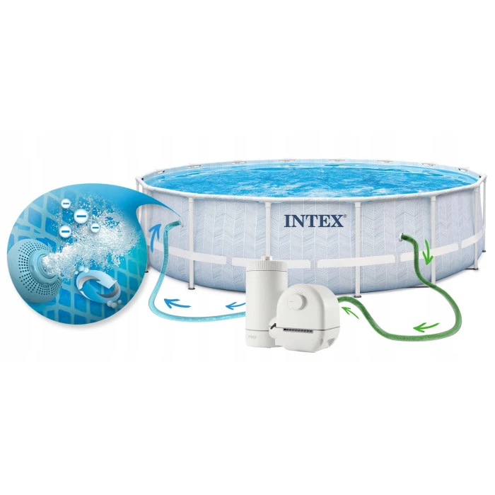 Бассейн каркасный 12в1 Intex 26746 488 х 122 см