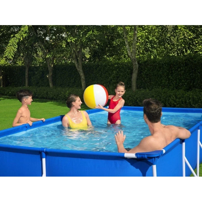 Бассейн каркасный прямоугольный 8в1 Bestway 56424 Steel Pro 400 x 211 см