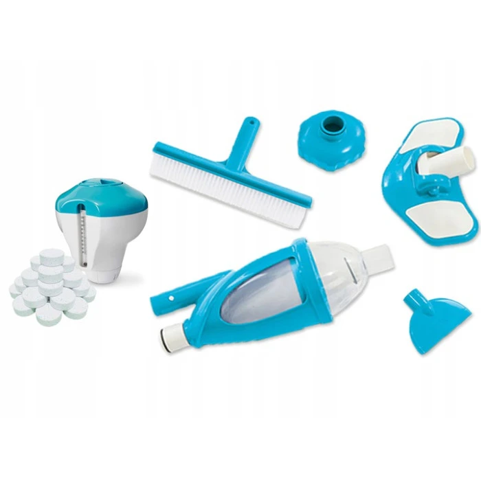 Бассейн каркасный 20в1 Intex 26340 732 х 132 см с самокатом Soke GO