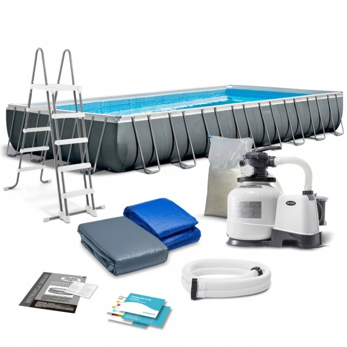 Каркасний садовий басейн 975 x 488 x 132 см 9-в-1 INTEX 26374