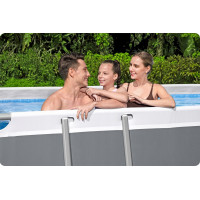 Басейн каркасний прямокутний 17в1 Bestway 56465, 549 x 274 x 122 см
