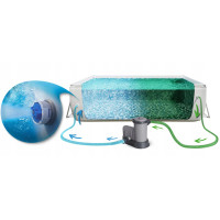 Басейн каркасний прямокутний 17в1 Bestway 56465, 549 x 274 x 122 см