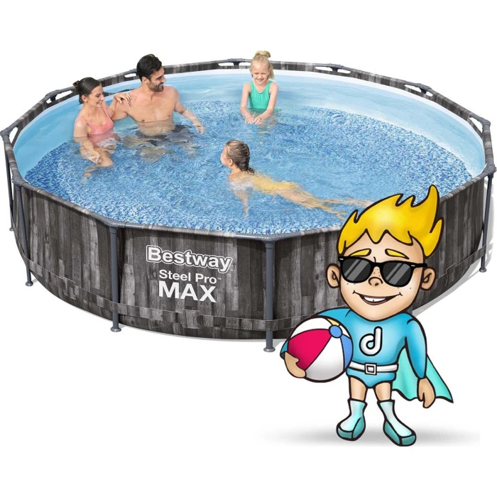 Басейн каркасний 18в1 Bestway 5614X Steel Pro Max 366 см