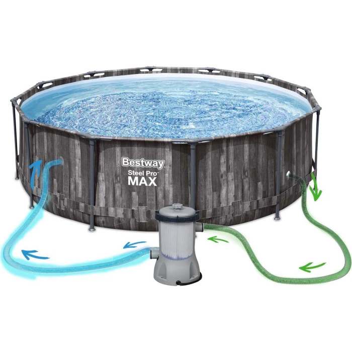 Басейн каркасний 18в1 Bestway 5614X Steel Pro Max 366 см