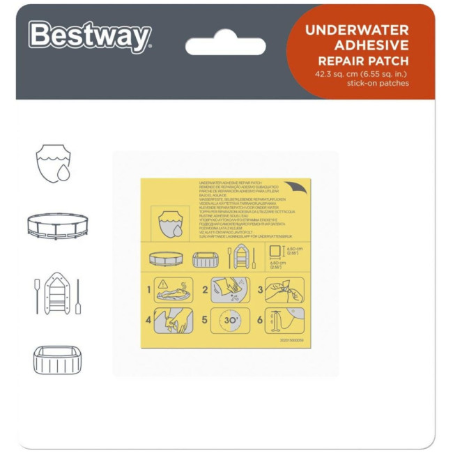 Латки самоклеючі BESTWAY