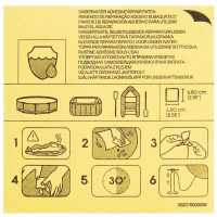 Латки самоклеючі BESTWAY