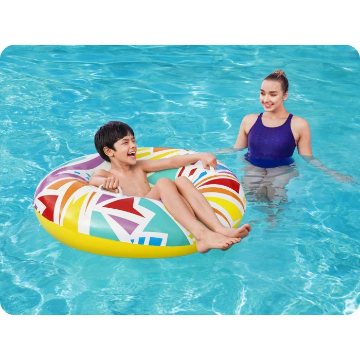 Круг надувной для плавания Bestway 36228 Геометрия, 107 см