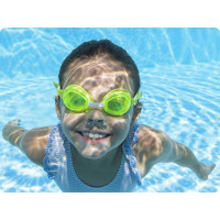 Детские очки для плавания Bestway 21002 салатовые