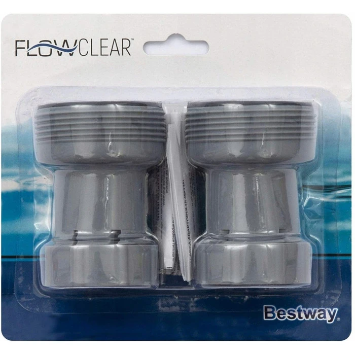 Переходники (адаптеры) Bestway для насосов (32-38 мм) – 2 шт.