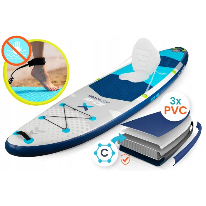 Надувная SUP доска (Сапборд) Neo-Sport 170206 Aquasurf 320 х 84 х 15 см