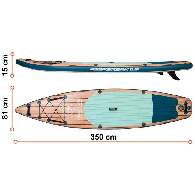 Надувна SUP дошка (Сапборд) Neo-Sport 170304 Reefbreak 350