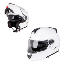 Мотоциклетный шлем W-TEC Vexamo - белый/L (59-60)