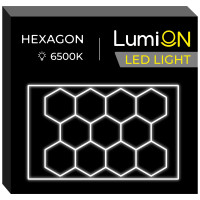 Светильник светодиодный шестиугольный LumiOn L0-2, 410 x 290 см