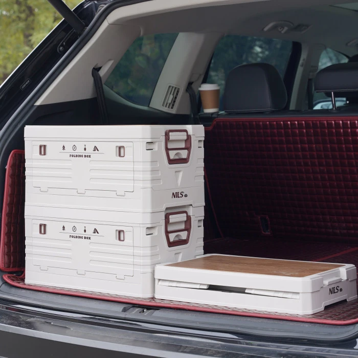 Ящик складаний 2в1 NILS CAMP NCB4002 32 л, бежевий