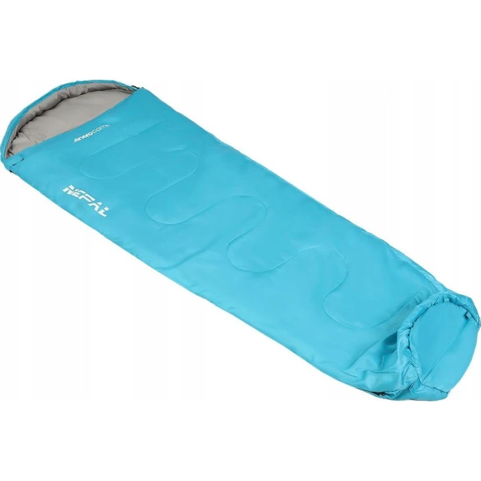 СПАЛЬНИК ТУРИСТИЧЕСКИЙ НЕПАЛ КОМПРЕССИОНАЛЬНЫЙ 210Х80х50СМ СИНЫЙ ENERO CAMP
