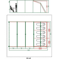 Туристичний намет Coleman Vail 6
