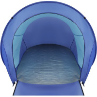 Самораскладная туристическая пляжная палатка Enero camp 200x120x110/90см синий