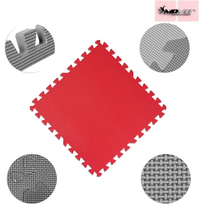 Коврик Movit RED PUZZLE 60 x 60 x 1,2 см - красный
