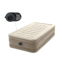 Матрас надувной Intex 64426ND со встроенным электронасосом 191x99 см, бежевый.