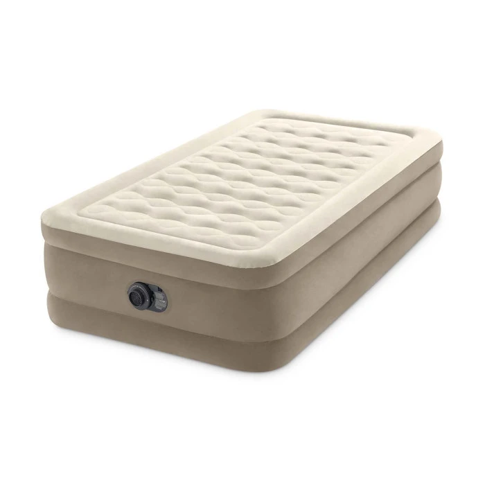 Матрас надувной Intex 64426ND со встроенным электронасосом 191x99 см, бежевый.