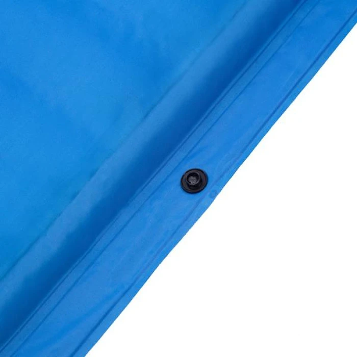 Двойной самонадувающийся коврик с подушкой NILS CAMP NC4060 голубой