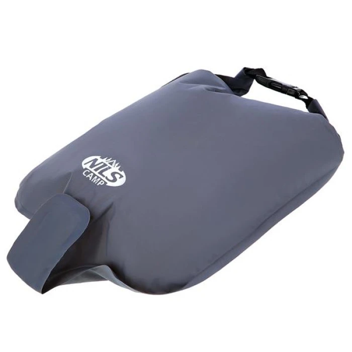 Коврик с насосом NILS CAMP NC4006, 190 х 58 х 5 см - серый