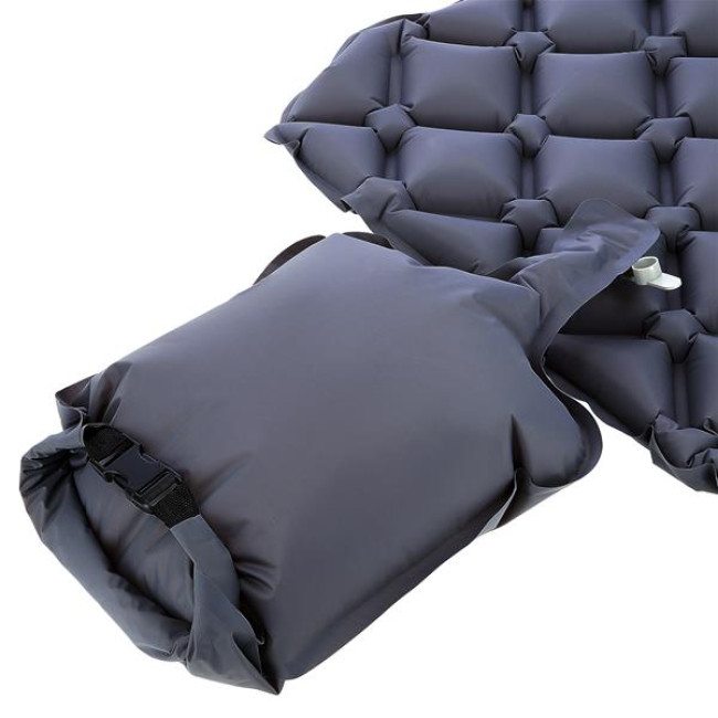 Килимок з насосом NILS CAMP NC4006, 190 х 58 х 5 см - сірий