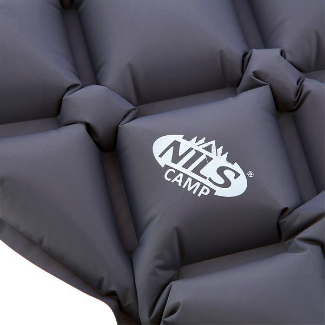 Килимок з насосом NILS CAMP NC4006, 190 х 58 х 5 см - сірий